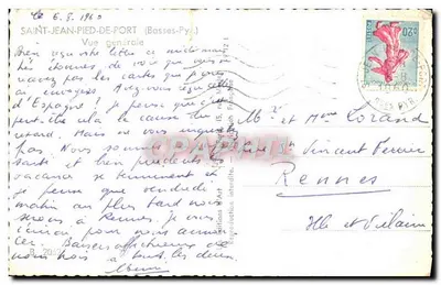 Saint-Jean-Pied-de-Port — Vista generale — Liorf — Verso