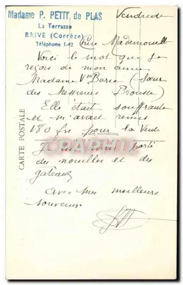 Feodalny zamek Beynac — Dolina Dordogne i Zamek Fayrac — P.D.S. Dordognz — Rewers