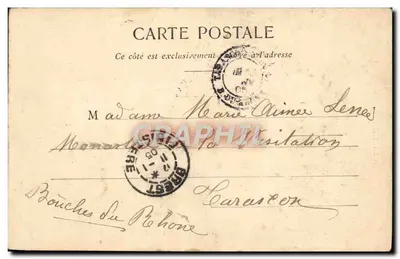 St-Julien-l'Arts (Vieil) — O Castelo - O Velho Torreão e a Janela Murada do Rei João o Bom — Fototipia A. Bergeret et Cie, Nuret — Verso