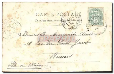 NIMES — Zamek FADAISE — R F CHALON-S-SAONE, nr 250 — Rewers