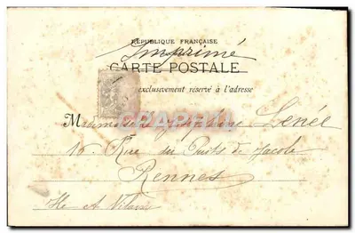 Marseille - A Corniche dos Catalães — Fototipo E. Lagour, 19, rue Thubanear — n°20 — Verso