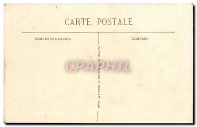 Cauterets (Htes-Pyr.) - Ogólny widok - Pic de Viscos — C.C. n°10 — Rewers