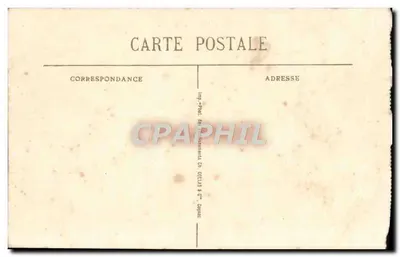 Stara pocztówka Cauterets Jezioro Gaube i Vignemale — Rewers