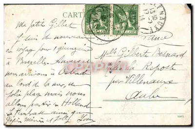 Bruxelles. La Place Royale — éditeur C. P. A. PHIL, n° 92971 — Achterkant