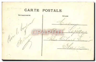 CAEN — Dziedziniec Urzędu Miejskiego — Wydawca P. R. nr 105 — Rewers