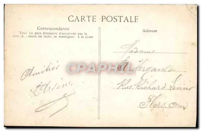 Caen — Kościół Świętego Julianna — Fronton — ELD — Rewers
