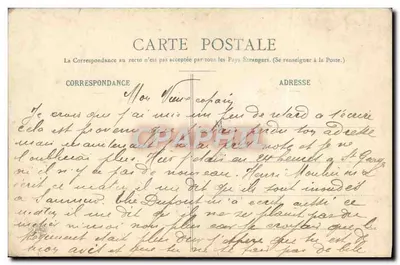 Forest of DREUX - Cross of the Tasse — Publisher E.P. n° 2570 — Back