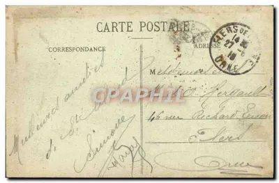 Saint-Cloud - Parterre de l'Orangerie — C.M. n°59 — Rewers