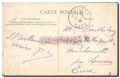 Saint-Nectaire-le-Haut — Villas i Kościół — Piekne Auvergne — Rewers