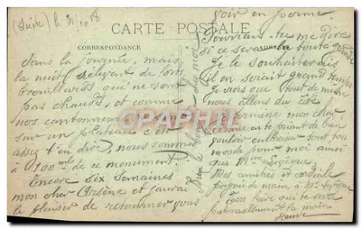 L'ARGONNE — Valmy — Beeld van Kellermann — Achterkant