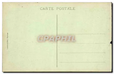 Côte d'Émeraude — Túmulo de Chateaubriand no Grand Bé — Laurent-Nel, Rennes — Verso