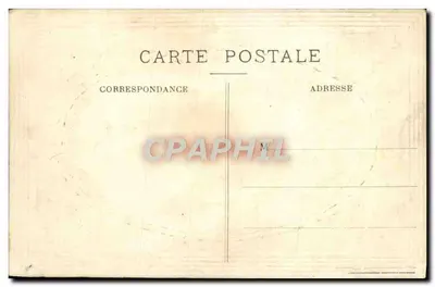 Stara pocztówka Cauterets — Termale Cezara — Rewers