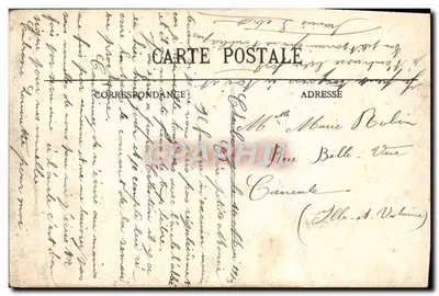 Cherbourg — Ogólny widok miasta i portu — 3 bis. - CHERBOUFG. — Rewers