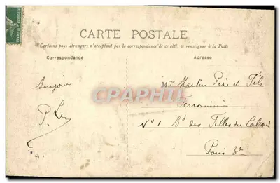 Granville — La Grotte de la Plage — L. Fleur, éditeur — Rewers