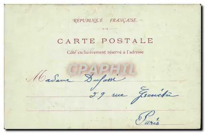 Ardentes — El Puente sobre el Indre — L. Minier des Régions, Editor, n° 314 — Reverso