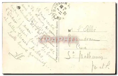 Angers — La Maine, część portu w kierunku Saint-Maurice, zamek i most Beaurepaire; w tle widać most Basse-Chaîne — L.V. fot. — Rewers