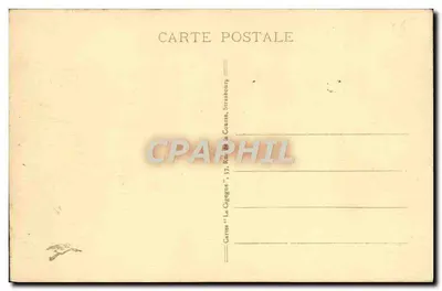 Colmar - A Estação — editor Cartes 'La Cagogne', n° 698 — Verso