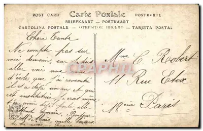 Cena de beira-mar — bar de bebidas — Salon de 1912 — M. Pierrey Phot. — Verso