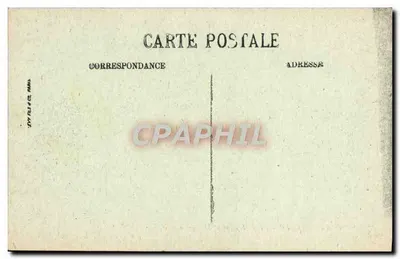 Compiègne — Zamek — Kioszek Muzyczny w Parku — LL — Rewers