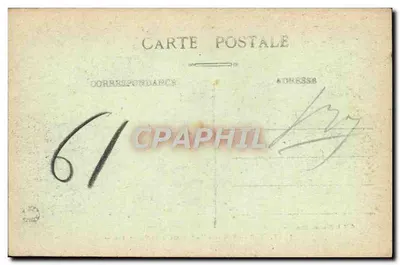 Modane (Savoie) — De Punta del Polset (3546 m.) — Coll. L. Grimal - Chambéry, n° 1394 — Achterkant