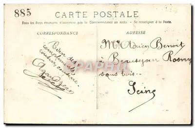 Marseille — Ogólny widok Catalans — Fototypia J. Lacour Marseille — Rewers