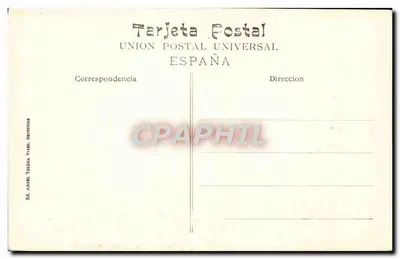 Tarragona, Kerk, Cloister, Capitelle — T.V. 2215 — Ed. Angel Toldia Viard, Barcelona — Achterkant
