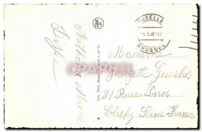 Bruselas — Souvenir multilingüe — Ern. Thill, Bruselas, serie I, n° 53 — Reverso