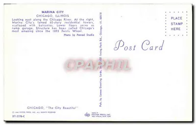 Marina City — Chicago, Illinois — Dexter Press, Inc. n° DT-3196-C — Rewers