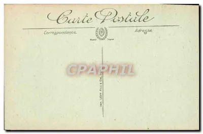 Ruínas da Grande Guerra — Igreja de São João Batista, Pérone — Visé Paris n° 502 — Verso
