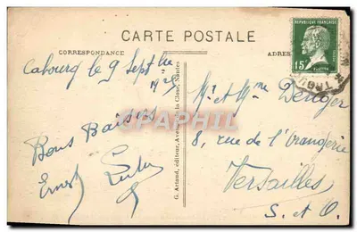Cabourg - La Spiaggia - Da destra a sinistra, il Casinò e l'Hotel Grand — Verso