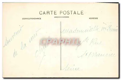 Fécamp (S.-Inf.) - Wejście do portu w burzowe warunki — seria 211, wydane przez Fécamp (S.-Inf.) — Rewers