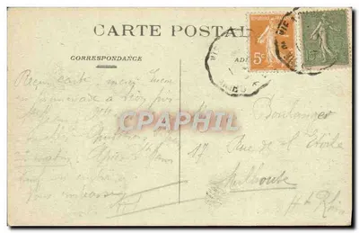 Croix-de-Vie (Vendée) — Brzeg — Grotta Paré — Coll. Boutain — Rewers