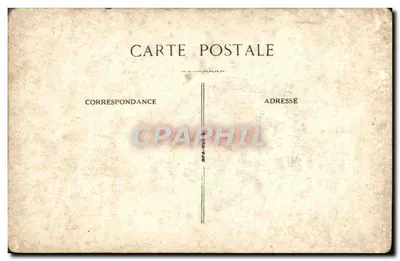 Deux jeunes hommes — portrait en noir et blanc — carte postale vierge — Rewers