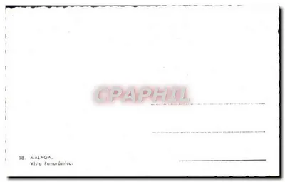 Malaga — widok panoramiczny — nr 18 — Rewers