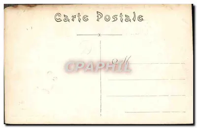 Sceaux-Colombe, Les Vienne (Rhône) — Estátua romana representando a Cidade de Vienne e fragmentos de esculturas descobertos no local do Palácio do Espelho — editor C. Da Blanchard — Verso