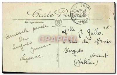 Luynes — Zamek, wieki XV i XVI — Front południowo-wschodni — LL. — Rewers