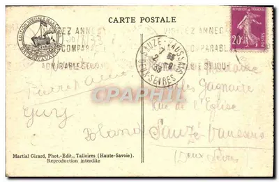 Porto e Castelo de Annecy — Edição Especial da Côte d'Azur, n° 102 — Verso