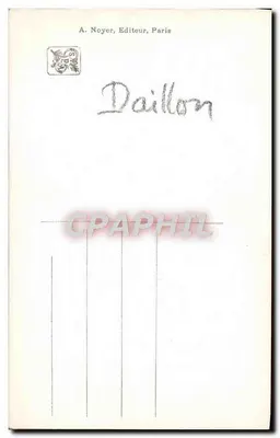 Sztuka pani P. d'Annunzio Daillon — Salon 1914 — A. Noyer, Paryż — Rewers