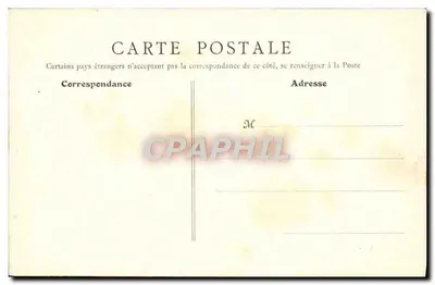 A Toussaint — cena de procissão — FRIANT, Paris — Verso