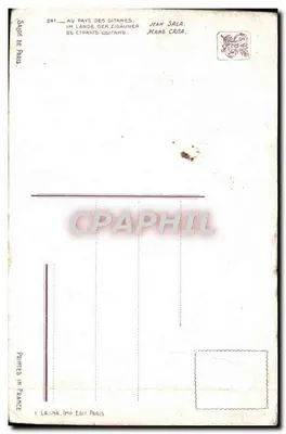 W kraju gitanek — Jean Sala — Salon Paryża — Rewers