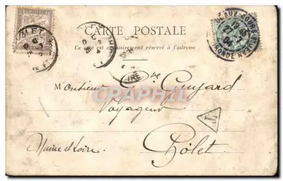 Bordeaux - Vista geral dos Quais — editor Charles Sangnier, n° 25 — Verso