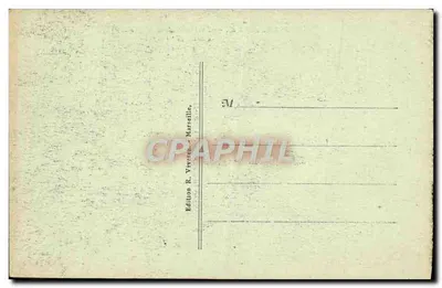 Marseille — O Castelo de If — R. V — Verso