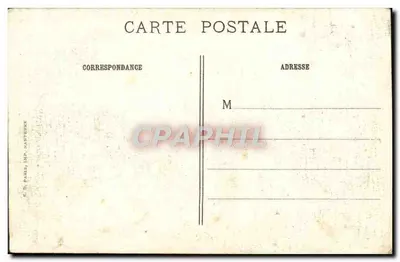 Ruinas en la carretera de Perthes a Tahure — En Champagne — La Guerra 1914-15-16 — Visé Paris 481 — Reverso