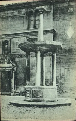 Pozzo na Piazza Mercato Vecchio — Udine — Editor Alino Minozzi, n° 80