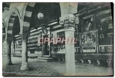 Udine - Palácio Municipal - Interior da Loggia — Éd. Aldo Minozzi, n° 89
