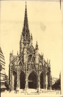 Rouen — Igreja de Saint-Maclou — Javel Cotelle-Croix, n°426