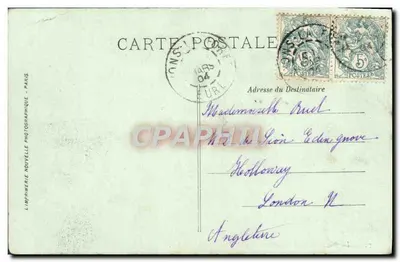 Le Havre — El Hotel-de-Ville y el Jardín público — LL. — n°75 — Reverso