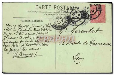 Grenoble — Plac Grenette — LL. n°706 — Rewers