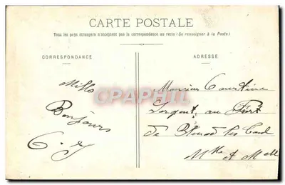 NANCY - Plac Carrière — Imprimeries Rannnies, NANCY, n°10 — Rewers