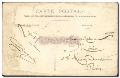 Domrémy — Birthplace of Joan of Arc — Phototypie Paul Testart, Epinal — Back